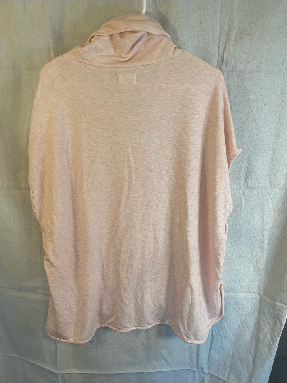 LOFT Blush Cowl Neck Lightweight Sweater - Picture 7 of 8